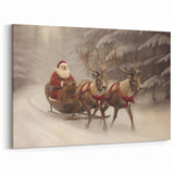 Santa’s Sleigh Ride – Classic Christmas Wall Hangings