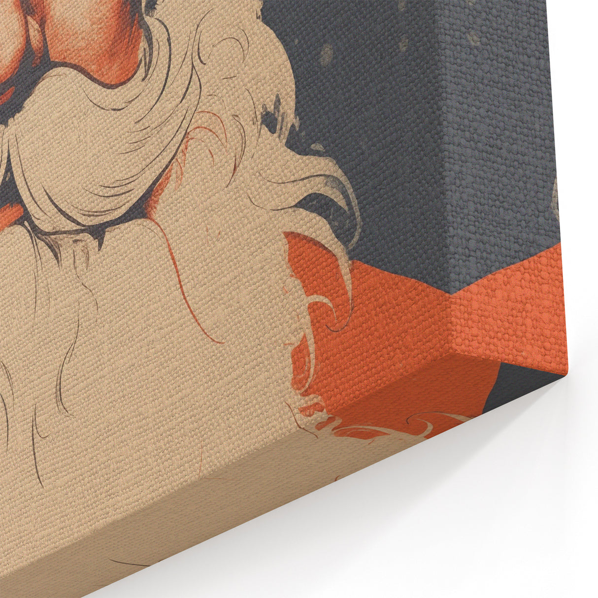 Retro Santa Claus – Vintage Christmas Canvas Art