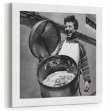 Authentic Culinary Portrait Wall Art – Street Pizza Vendor