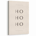 Minimalist Ho Ho Ho Christmas Wall Decor - Holiday Wall Art
