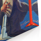 Vintage Magazine Cover Art - Ten Detective Aces The Silver Snare