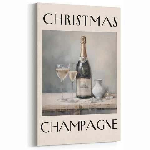 Minimalist Ho Ho Ho Christmas Wall Decor - Holiday Wall Art