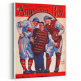 Vintage Magazine Cover Art - American Boy Bat-Boying for the Yankees