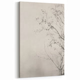 Vintage Botanical Art Prints – Elegant Branch Pencil Drawing