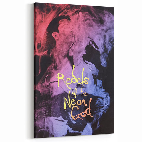 1990s Vintage Movie Poster – Rebels of the Neon God Retro Film Art