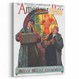 Vintage Magazine Cover Art - American Boy December 1931 Merrie Christmas