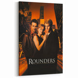 Rounders 1990s Vintage Movie Poster | Classic 90s Film Art