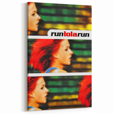 Run Lola Run 1990s Vintage Movie Poster | Classic 90s Film Art