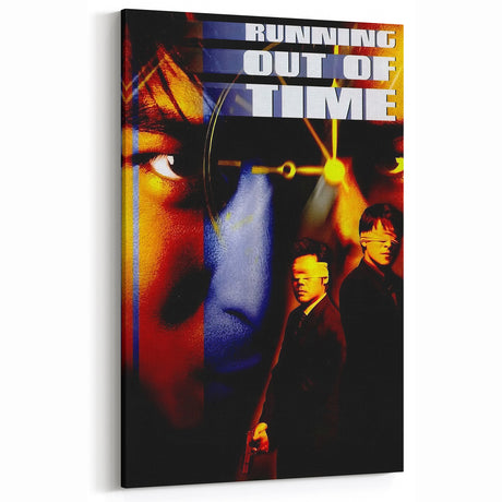 Running Out of Time 1990s Vintage Movie Poster | Classic 90s Film Art