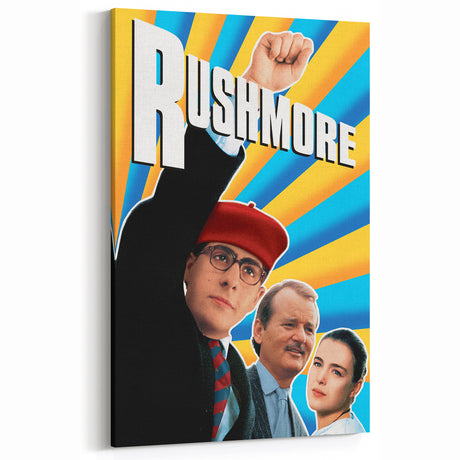 Rushmore 1990s Vintage Movie Poster | Classic 90s Film Art