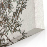 Snowy Evergreen Tree - Winter Wonderland Wall Art Winter Print