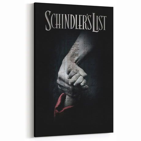 Schindler’s List 1990s Vintage Movie Poster | Classic 90s Film Art