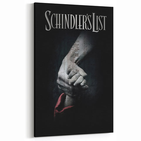 Schindler’s List 1990s Vintage Movie Poster | Classic 90s Film Art