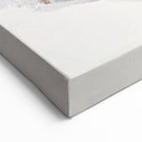 Frosted Pine Trees - Snowy Landscape Wall Art Winter Canvas Print