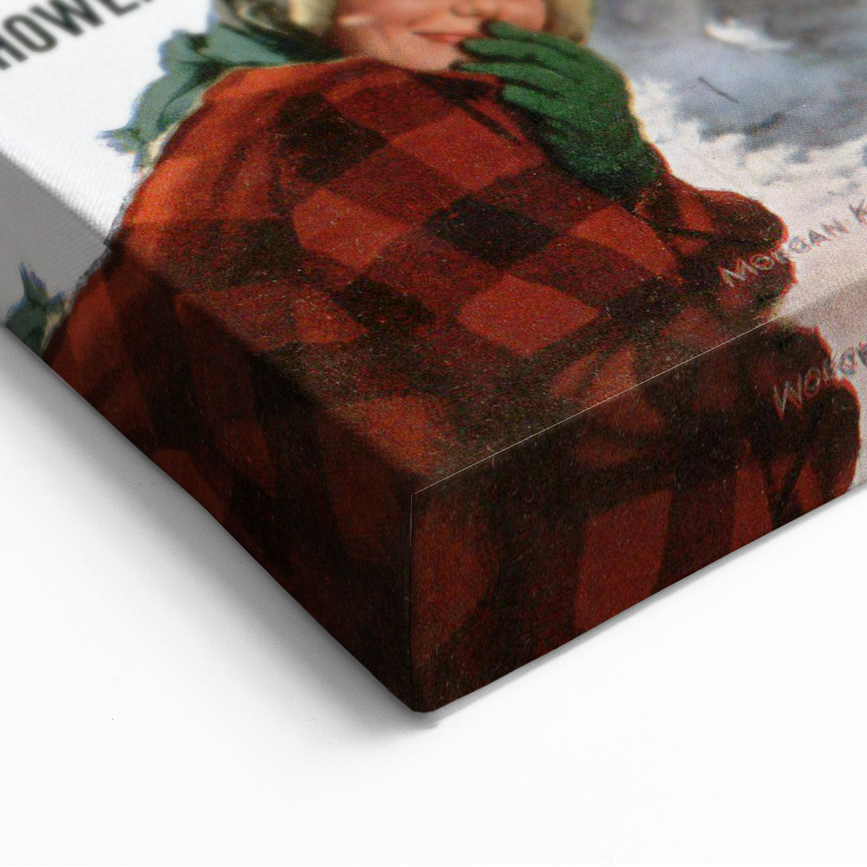 Vintage Magazine Cover Art - The American Magazine January Edition