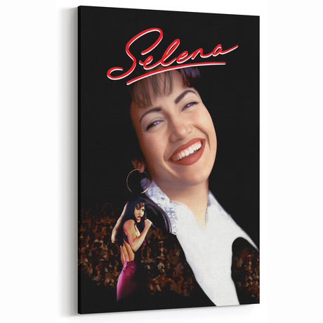 Selena 1990s Vintage Movie Poster | Classic 90s Film Art