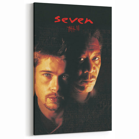 Se7en 1990s Vintage Movie Poster | Classic 90s Film Art