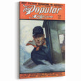 Vintage Magazine Cover Art - The Popular Magazine, Feb 1921