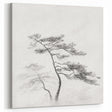 Vintage Botanical Art Print: Elegant Tree Sketch Illustration