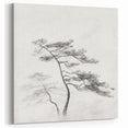 Vintage Botanical Art Print: Elegant Tree Sketch Illustration