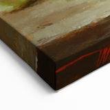 Rustic Grape Still Life – Vintage Fruit Canvas Art for Kitchen