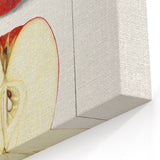 Vintage Apple Botanical Print – Classic Fruit Wall Art for Kitchen