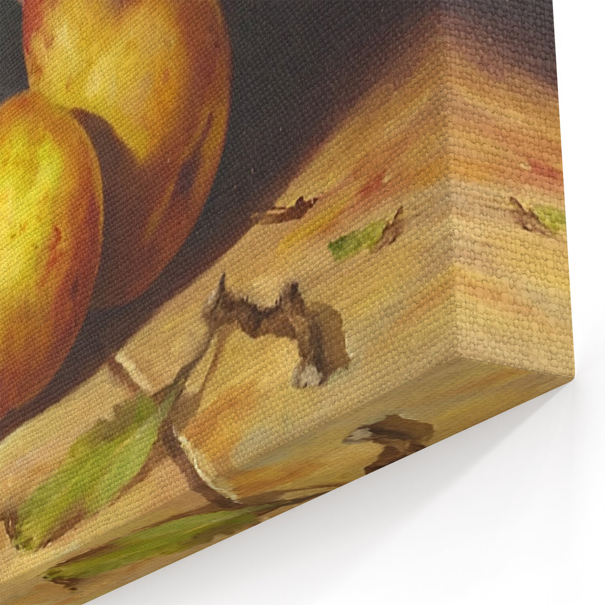 Rustic Pear Still Life – Vintage Fruit Canvas Art for Kitchen