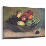 Classic Fruit Still Life – Elegant Fruit Canvas Art for Kitchen