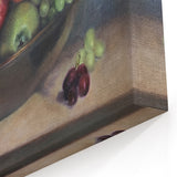 Classic Fruit Still Life – Elegant Fruit Canvas Art for Kitchen