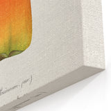 Japanese Persimmon Botanical Print – Elegant Fruit Wall Art