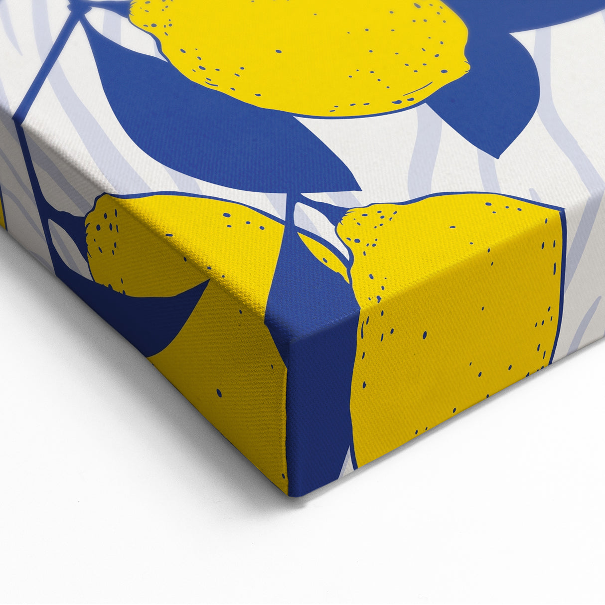 Modern Lemon Pop Art – Vibrant Fruit Canvas Art for Kitchen