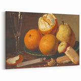 Classic Fruit Still Life Wall Art – Elegant Kitchen Fruit Decor