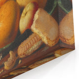 Classic Fruit Still Life Wall Art – Elegant Kitchen Fruit Decor