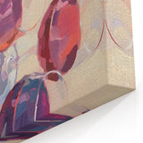 Abstract Wine Glass Wall Art – Modern Bar & Beverage Art Print