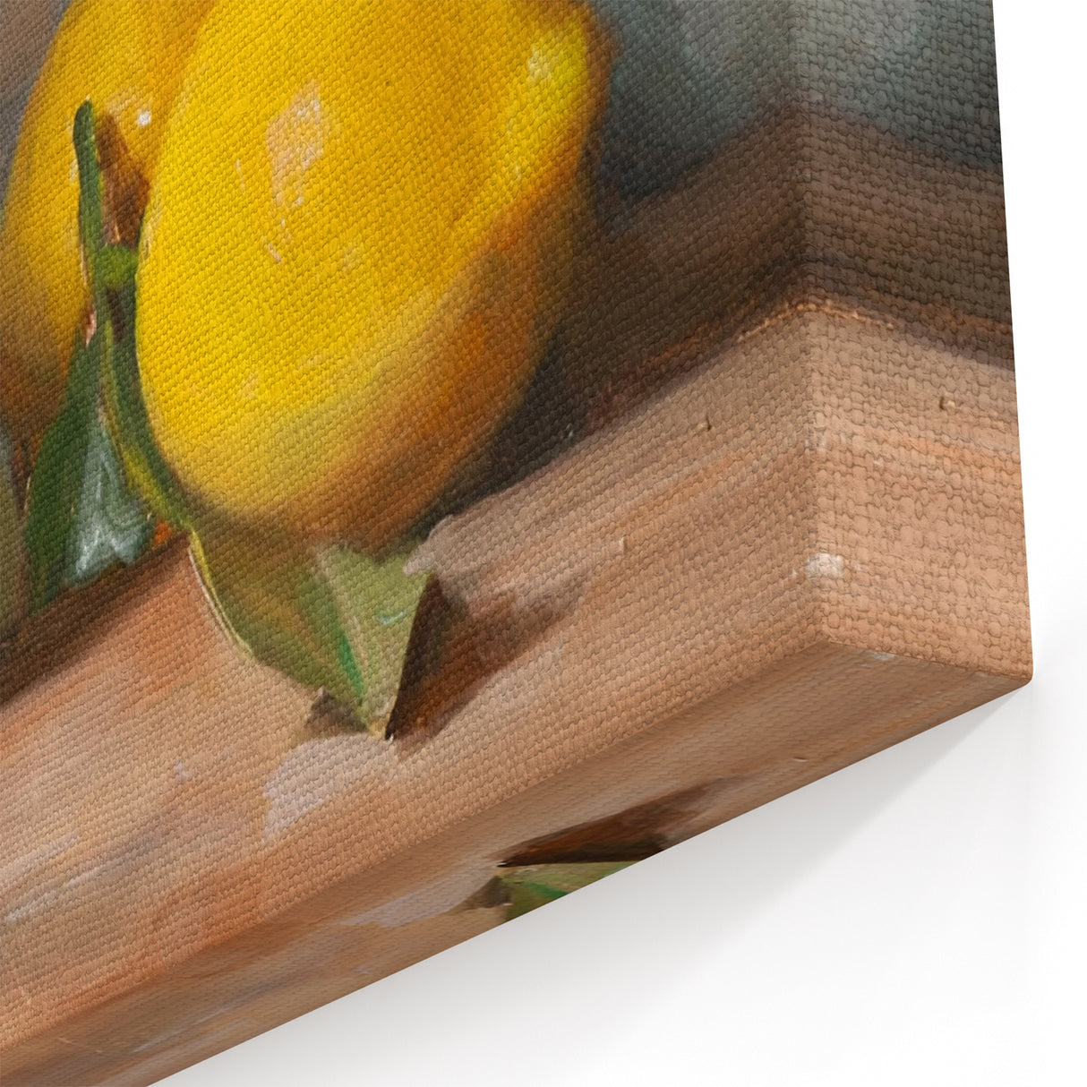 Lemon Fruit Paintings – Classic Still Life Kitchen Wall Art