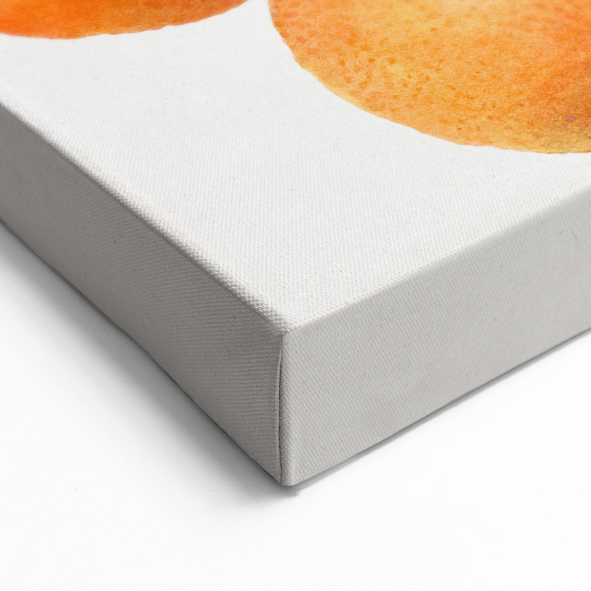 Kitchen Fruit Decor – Orange Botanical Fruit Canvas Art Print