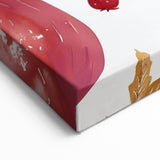 Fruit Paintings – Pomegranate Botanical Fruit Wall Art Print