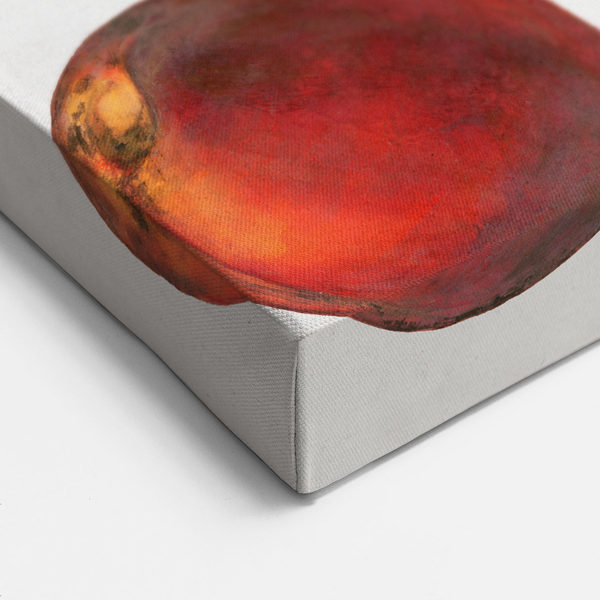 Peach Fruits Wall Art – Fruit Canvas Art for Kitchen Fruit Decor