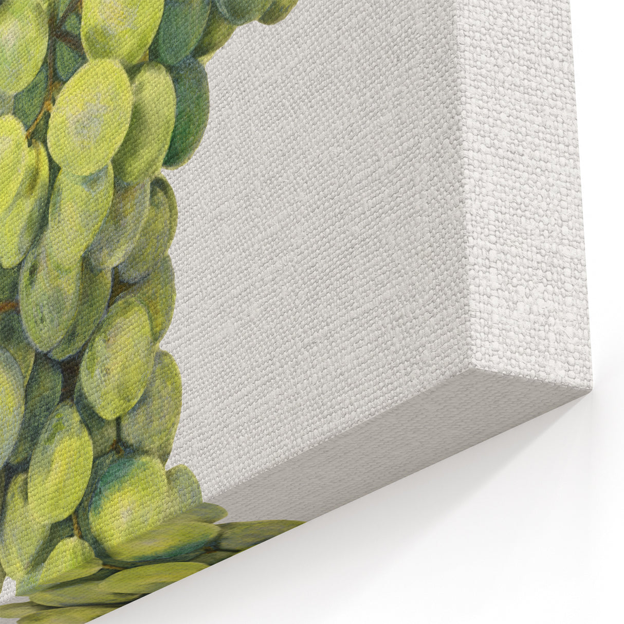 Green Grapes Fruit Art – Fruit Canvas Art for Kitchen Decor