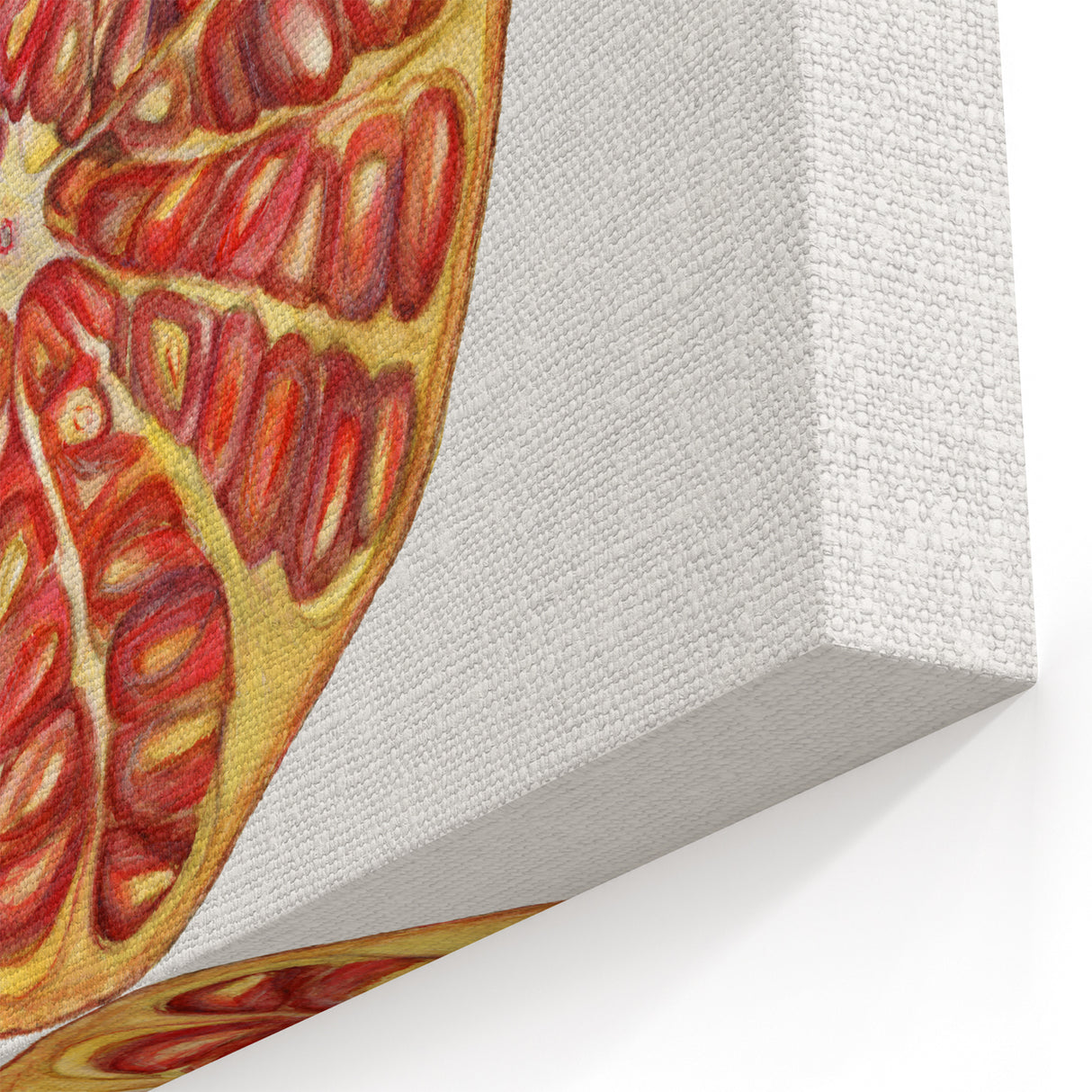 Pomegranate Fruit Art Prints – Kitchen Fruit Decor for Walls