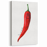 Spicy Red Chili Fruit Wall Art – Kitchen Fruit Decor for Chefs