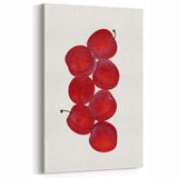 Plum Fruit Art Prints – Elegant Kitchen Fruit Wall Decor