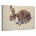 Vintage Animal Art – Realistic Rabbit Illustration Wall Print