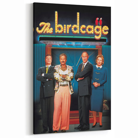 1990s Vintage Movie Poster – Classic 90s Film Art – The Birdcage