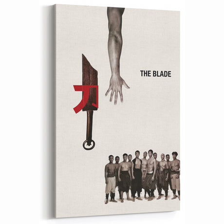 1990s Vintage Movie Poster – Classic 90s Film Art – The Blade