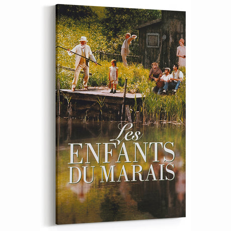 1990s Vintage Movie Poster – Classic 90s Film Art – Les Enfants du Marais