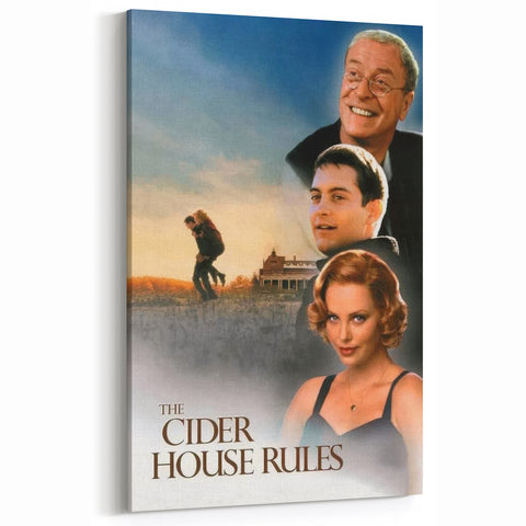 1990s Vintage Movie Poster – Classic 90s Film Art – The Cider House Rules
