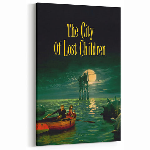 1990s Vintage Movie Poster – Classic 90s Film Art – The City of Lost Children