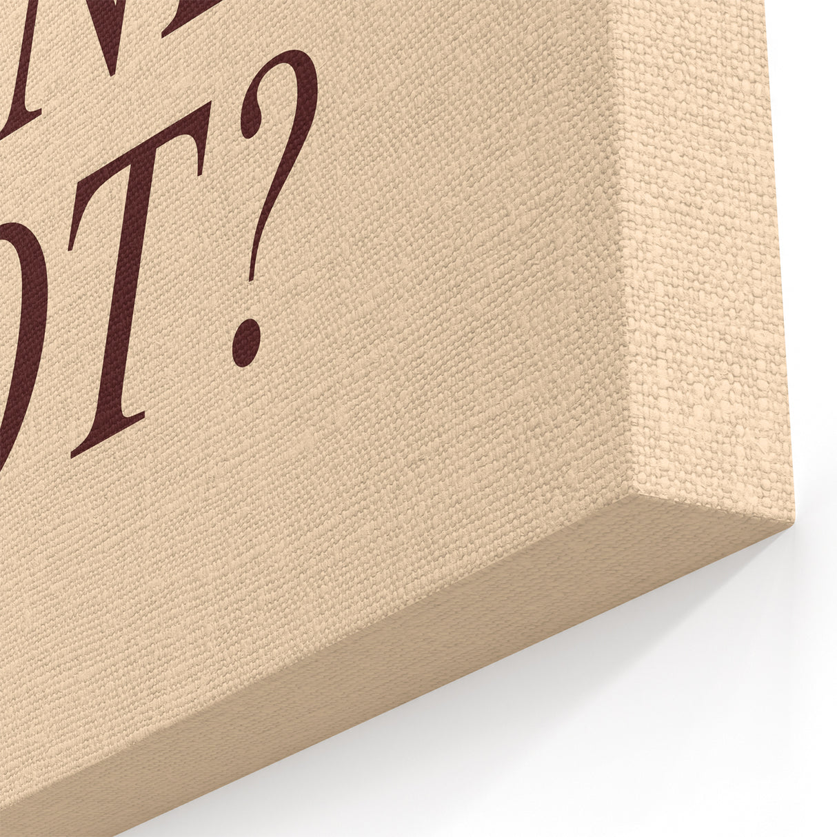 Kitchen Wall Art with Quotes – Minimalist Wine Not? Print