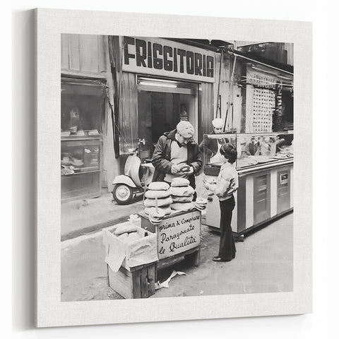 Authentic Friggitoria Scene – Culinary Photography Wall Art